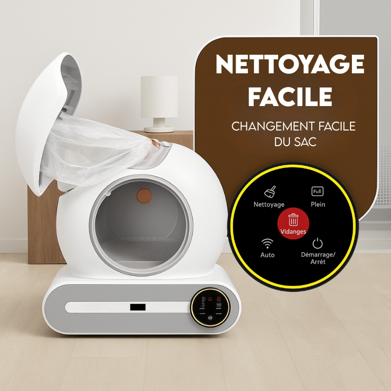 Litière autonettoyante - AutoClean Pro