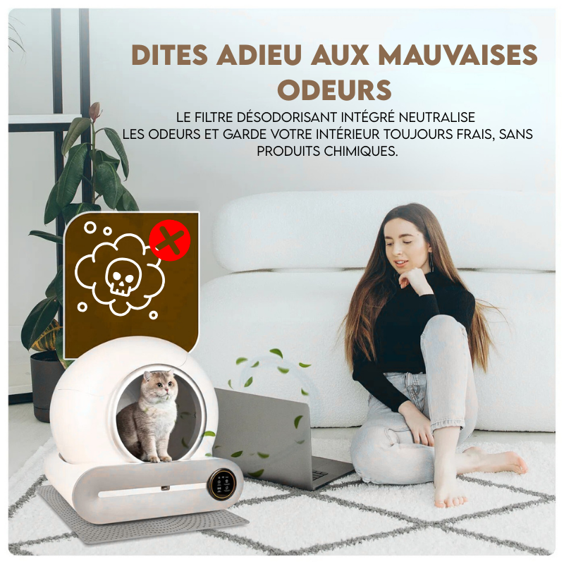 Litière autonettoyante - AutoClean Pro