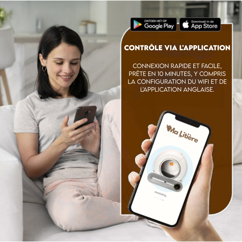 Litière autonettoyante - AutoClean Pro
